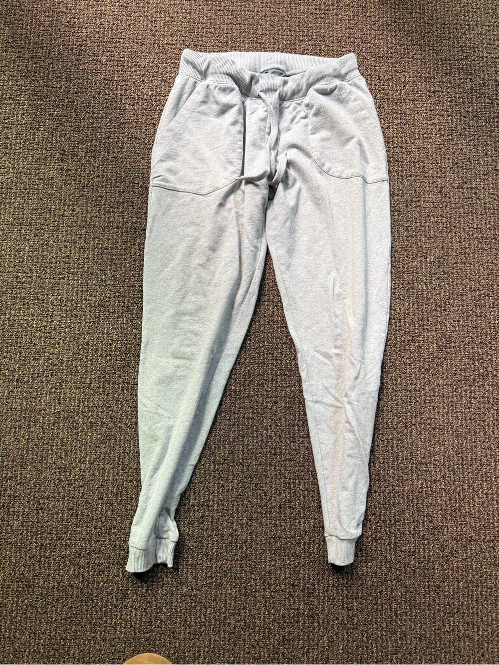 Zone Pro Light Gray Sweatpants with Black Label